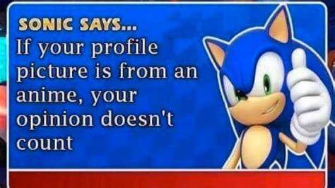 fun › sonic says Memes & GIFs. A place for good ol' fun content that appeals to everyone! Humor, memes, gifs, and kittens are all welcome here. Reposts and politics are not welcome (try "repost" or "politics" instead). fun. ... Sonic Says. by MichaelDula. 16,840 views, 517 upvotes, 49 comments ...